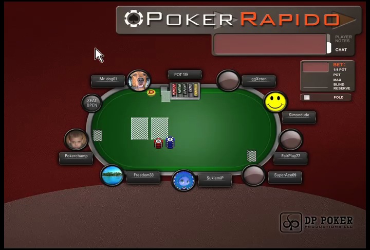 Online Poker demo